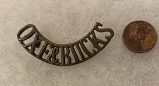 Oxfordshire and Buckinghamshire Light Infantry regiment Badge