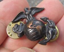 Vintage US Marine Corps EGA Collar or Hat Lapel Emblems Pin   picture