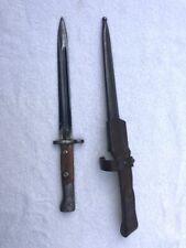 Bayonet ,Yugoslavian M1948 NPEAY3EHE 44,with Scabbard and leather belt frog picture