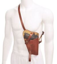 US WW2 M3 Colt 1911 45 Shoulder Holster Premium Drum Dyed Leather marked JT&L 43 picture
