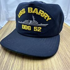 USS BARRY DDG-52 NAVY SHIP HAT U.S MILITARY BALL CAP U.S MADE picture