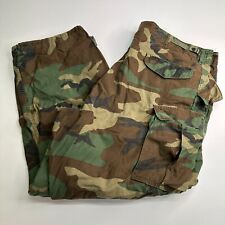 U.S. Army Woodland Camouflage Class 2 Cold Weather Trousers Size XL Regular picture