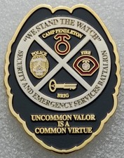Camp Pendleton Security & Emergency Services Battalion MP Challenge Coin