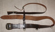 USSR Sword Belt. 1940-60s. With attachments for holster tablet or saber. Soviet