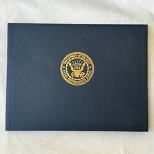 Vintage 1970 US Naval Postgraduate School Diploma MS Electrical Engineering Navy