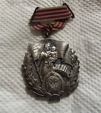  ALBANIAN MEDAL-GLORY MOTHER 1950-3 CLASS-COMUNISM AREA  R3