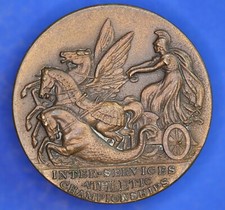 1930 British Inter Services Athletics Championship Bronze Medal, 38mm **[31989]