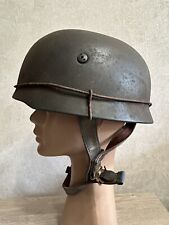 Rare Helmet M38 German Helmet M38 WW2 Combat helmet M 38 WWII rare size 68. picture