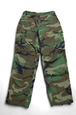 US Army Genuine Trousers BDU Camoflauge Adjustable Pants NSN 8415-01 Small-Short picture