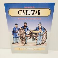 Vtg Civil War Coloring Activity Book From Fort Sumter to Appomattox READ History picture