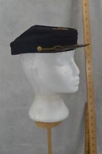 kepi hat cap navy blue wool Civil War era wreath 6 emblem 19th 1860s original picture
