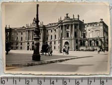 WWII 1945 BERLIN Battle Berlin University near Opera Ruins Orig Vintage Photo