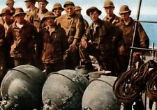 WW1 Era Postcard Gen. E. O. C. Ord Mine planting Ship Contact Mines Ready  picture