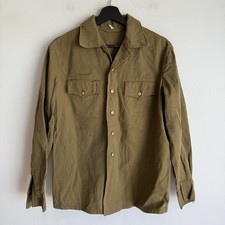 Original 1960s Cuban Army Kaki Shirt Jacket Bay Of Pigs Angola