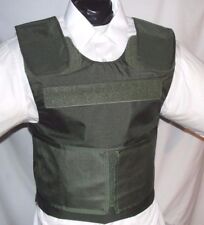 New Large Lo-Vis Plate Carrier Body Armor BulletProof Vest w Full IIIA Inserts picture