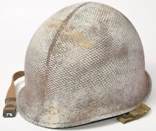 Original Early WWII US Army McCord Fixed Bale M1 Helmet 50C 4 1941-2 Production picture