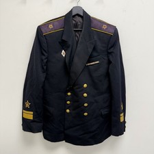 Original 1960s Soviet Navy Rear Admiral Uniform W Badge Cold War