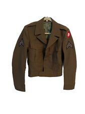 Vintage Military Army Service Forces 4th Corporal Jacket Womens Size 38R A6663 picture