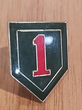 Vintage Army 1st Infantry Division Lapel Pin Hat Pin  picture