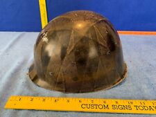 Vintage Army Helmet Liner M1   MINOR DAMAGE AROUND EDGE picture