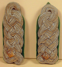 East German Germany Border Guards Major Shoulder Boards Rank NVA DDR GDR V 1