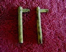 (2) COMPLETE FIRED BRASS LIGHT ARTILLERY PRIMERS EXCAVATED PORT HUDSON) picture
