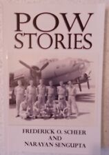 book - American POW Stories of World War II by Scheer and Sengupta, signed picture