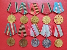 Set of state and commemorative awards from the Soviet era; original; rare - 2.