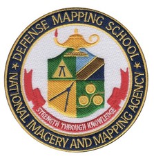 Defense Mapping School Patch - National Imagery and Mapping Agency