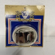 Military White Belt & Buckle New In Package  picture