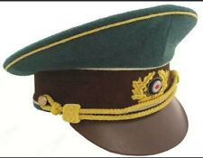 WW2 German Political Officer Visor Cap Green WW2 Replica Visor Hat Air Force 1 picture