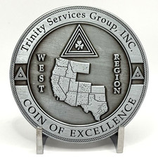 Challenge Coin - Trinity Services District Director Arizona Nevada Corrections