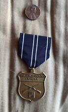  Post World War 2 Coast Guard Expert Rifle Shot Medal Full Size  picture