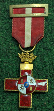 WWII 1st Class Spanish Cross of Military Merit with Red  Distinction Medal