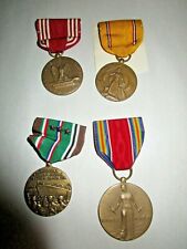 WW2, US Army Medal Collection, Set of 4, Full size Medals, European Campaign picture
