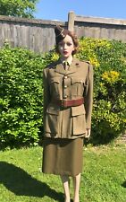ATS Auxiliary Territorial Service Woman Officer's Uniform WW2 Repro picture