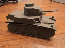 Framburg WW2 US M3 Stuart Light Tank Brass/Copper Recognition Model Tank 1:36