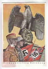 Germany Third Reich WW2 - Propaganda Card in color - original card - very rare picture