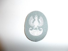 b0467 WW 2 Polish Army Paratrooper EM-NCO Beret Badge Poland gray IR17B