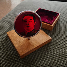 Extremely RARE KOREAN WAR 1980s Kim Il Sung Desk Portrait DPRK