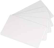Premium White Blank Plastic CR80 30 Mil PVC Cards for ID Badge Printers (100 Pac picture