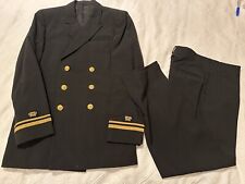 Vtg NAVY OFFICER FULL UNIFORM by Novakoff Bros. Uniforms Jacket & Pants Waist 28 picture