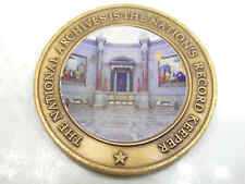 NATIONAL ARCHIVES IS THE NATION RECORD KEEPER CHALLENGE COIN picture