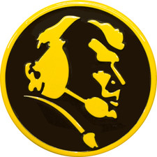 DL14-16 John Madden accurate pin based on Thanksgiving Patch Memorial Uniform Je