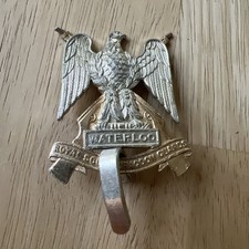 Vintage The Royal Scots Dragoon Guards Cap Badge As Is