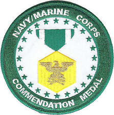 Navy And Marine Corps Commendation Medal Patch picture