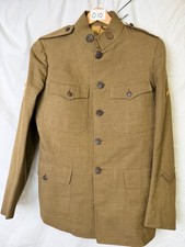 Original WW1 US Army Sergeants Uniform Jacket Tunic - Infantry Division - 34" C