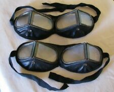 2  WWII Original RKKA Protective Goggles tank motorised troops M1934  Vintage picture