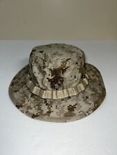 USMC Field Cover, Desert MARPAT, Boonie Hat, sz: Medium picture