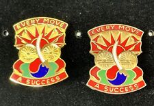 Pair US Army 3rd Transportation Brigade Unit Crest Every Move A Success picture